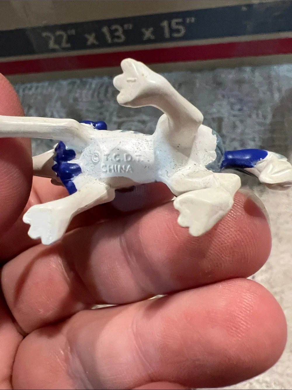 1999 monster rancher wolf mini figure z32